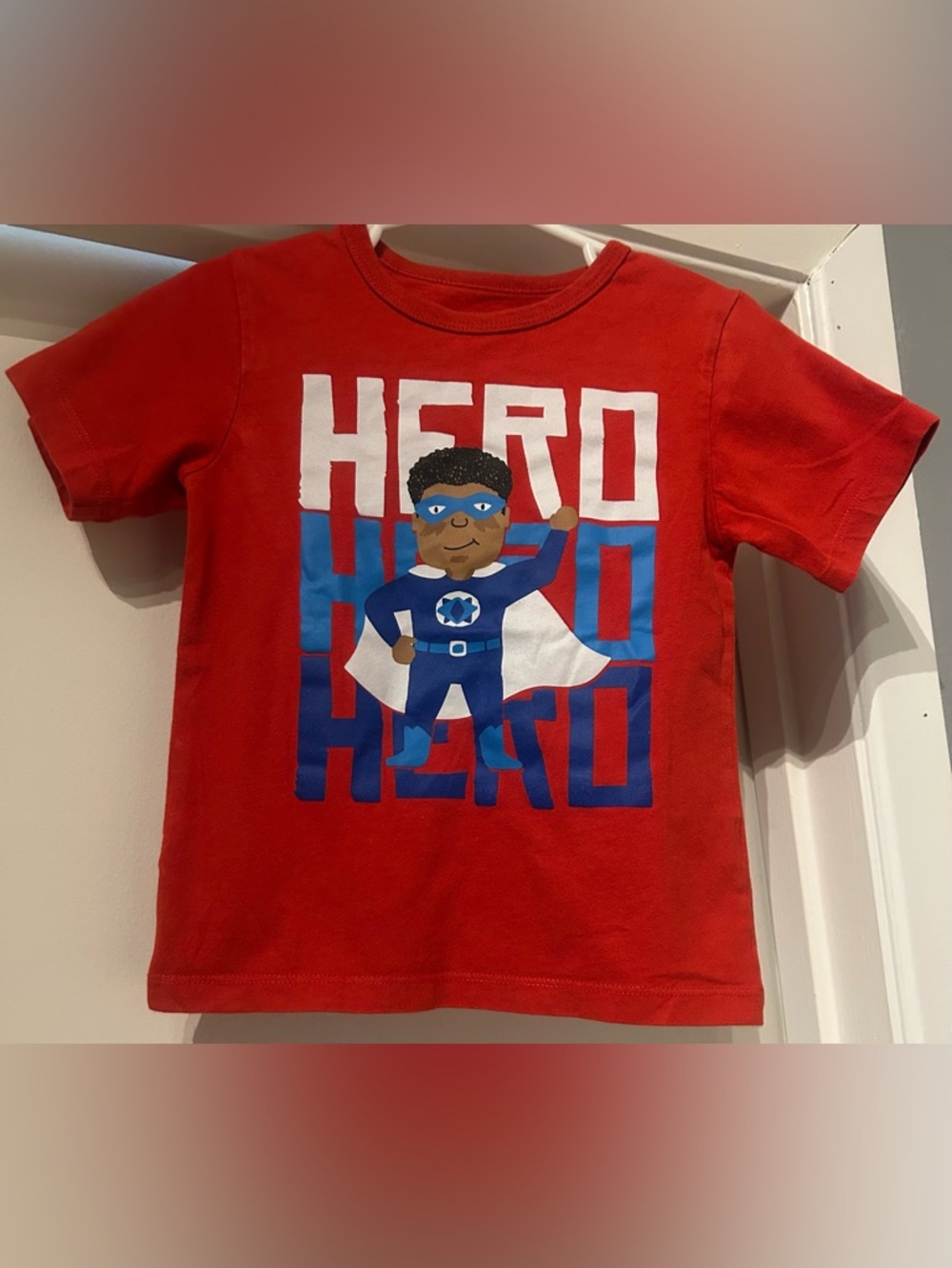 The Children's Place Red Superhero Graphic Tee - Toddler Boy Size 3T